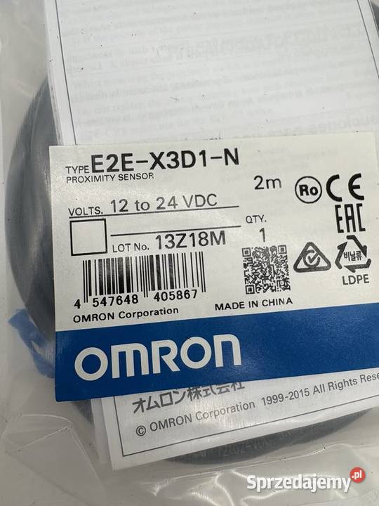 Omron E2EX3D1N Czujnik indukcyjny Warszawa