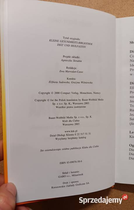 Heide Marie Geiss Dieta i głodówka zdrowotna