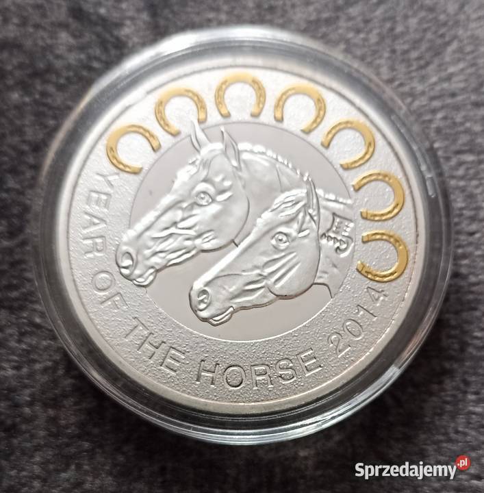 1 Moneta Kapsel Elizabeth II Dolar Dollar Numizmatyka Sosnowiec