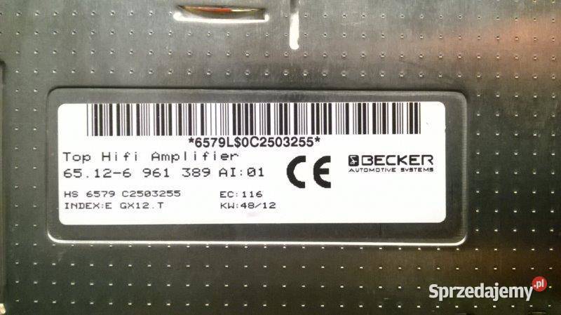 BMW E65 E66 Top Hifi DSP Logic7 naprawa mazowieckie serwis