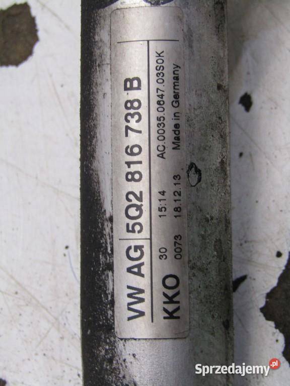 PRZEWÓD RURKA WĄŻ KLUMATYZACJI 14 TSI LEON III