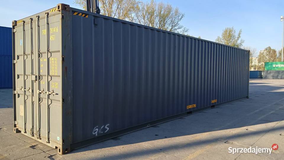 Kontener morski 40 High Cube IICL POLKONT Grodzisk Mazowiecki