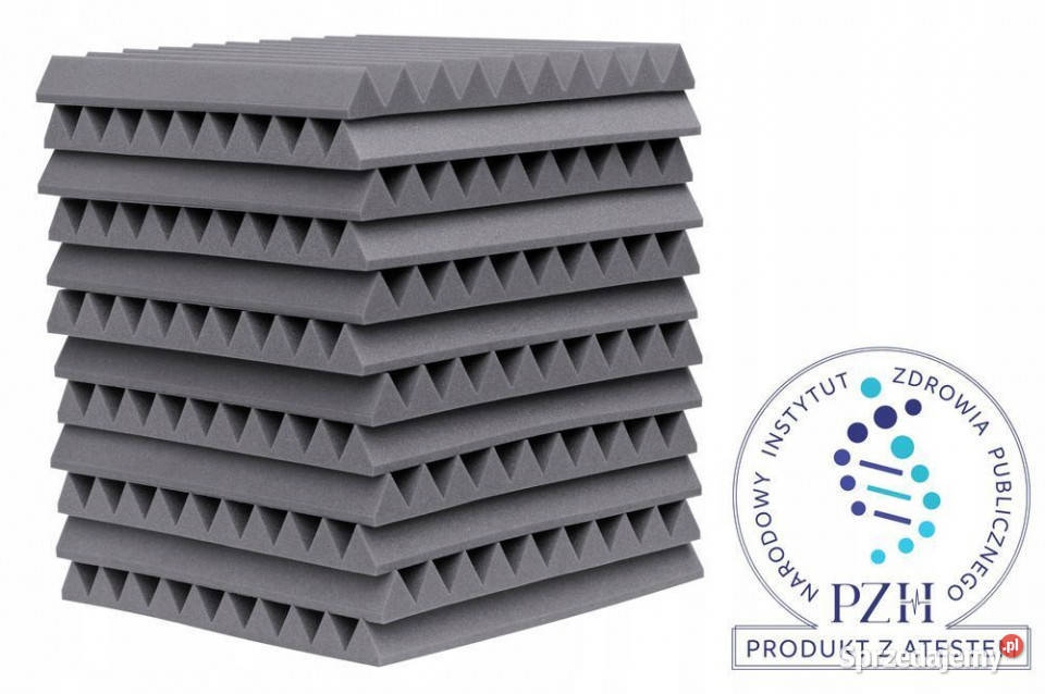 Panele Akustyczne Maty Pianki Akustyczne 50x50 Łąki