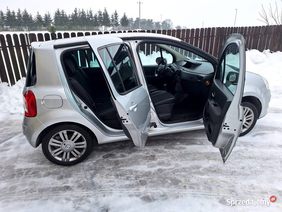 Renault Modus 2012 Bogata Wersja Klimatronik Alu kujawsko-pomorskie Grudziądz