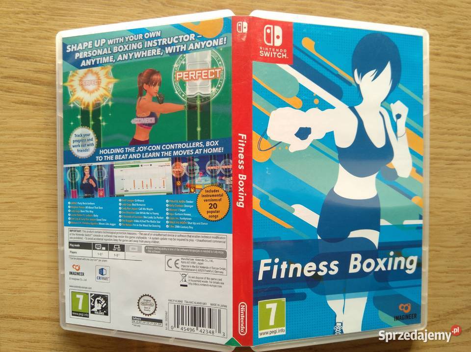 Fitness Boxing na konsolę Nintendo Switch pomorskie