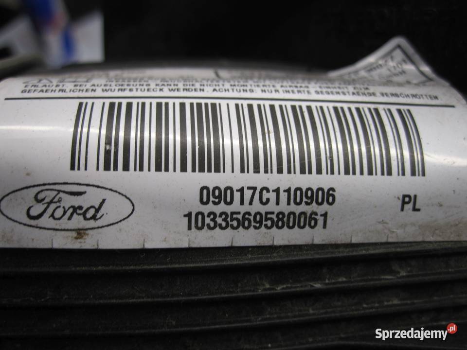 FORD FIESTA MK7 VII 09r AIRBAG poduszka kolanowa osobowe Kielce