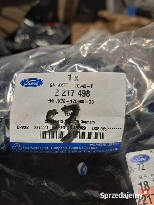ślizg mocowanie zderzaka prawy tył Ford Focus Części montażowe