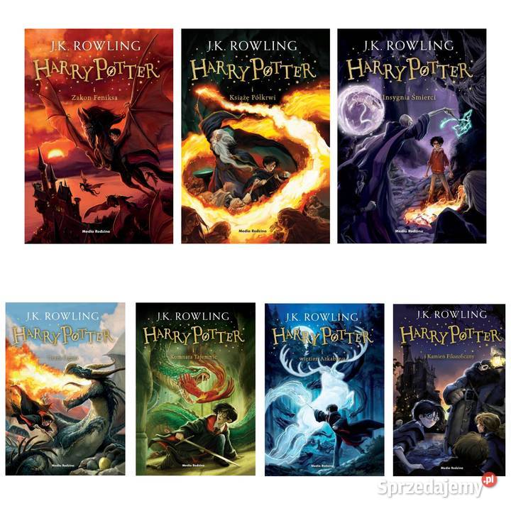 ZESTAW PREZENTOWY FANA Harry Potter Tom 17 Łódź sprzedam