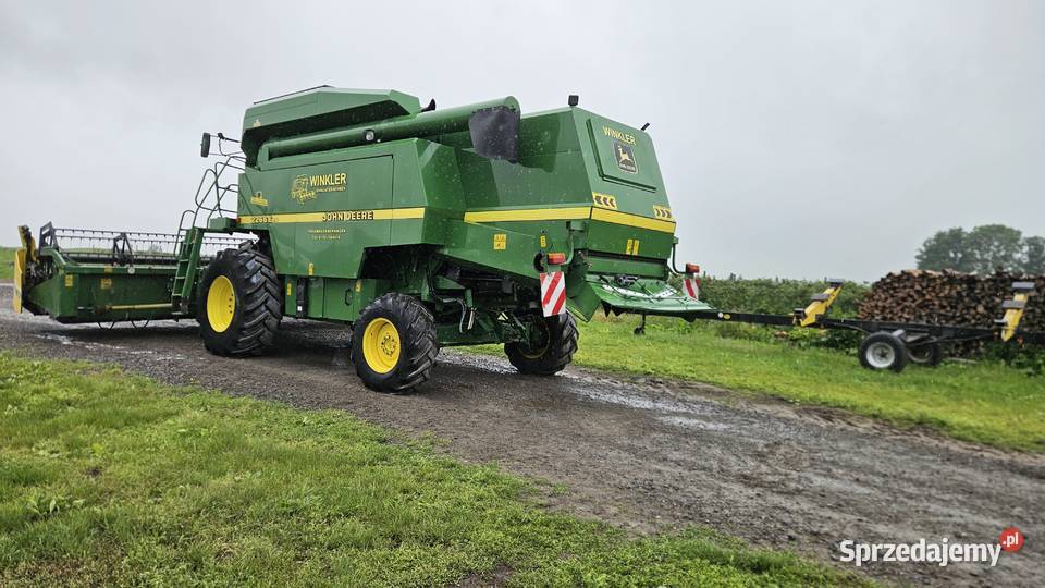 John Deere 2266 z Niemiec Zbożowe lubelskie Zdziłowice