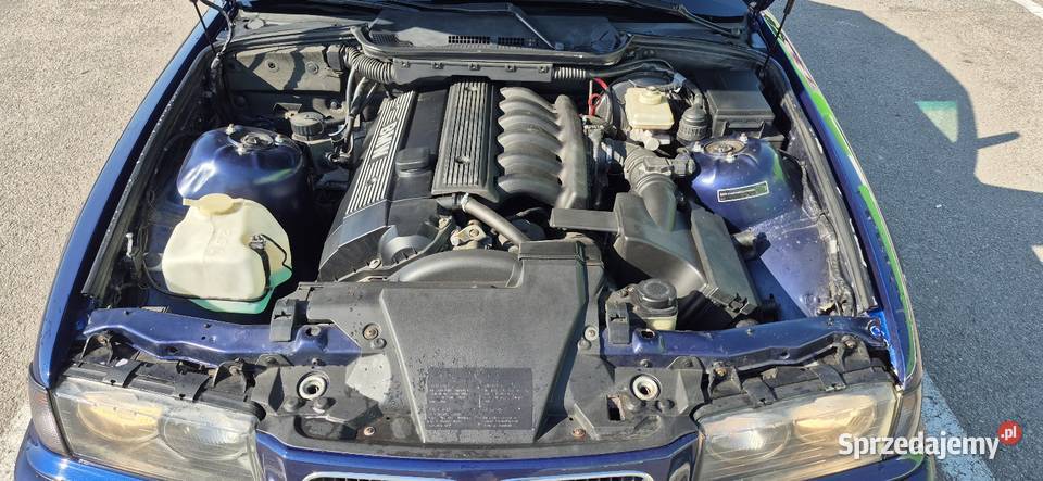 Bmw e36 Cabrio 320i m52 Montrealblau Bez Rdzy mazowieckie