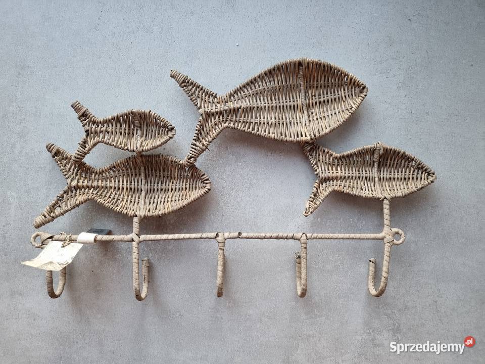 wieszak rattanowy Riviera Maison Ryby