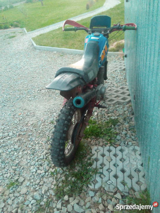 mz cross 250 w ramie yamahy Męcina