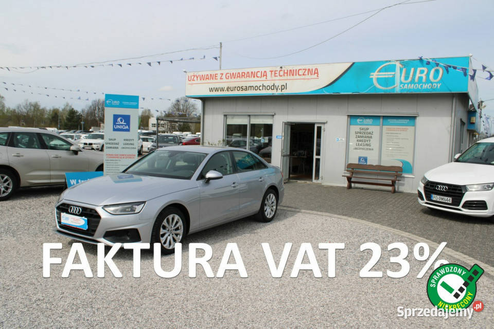 Audi A4 STronic Led Fvat Salon Polska B9 2015 automatyczna Warszawa