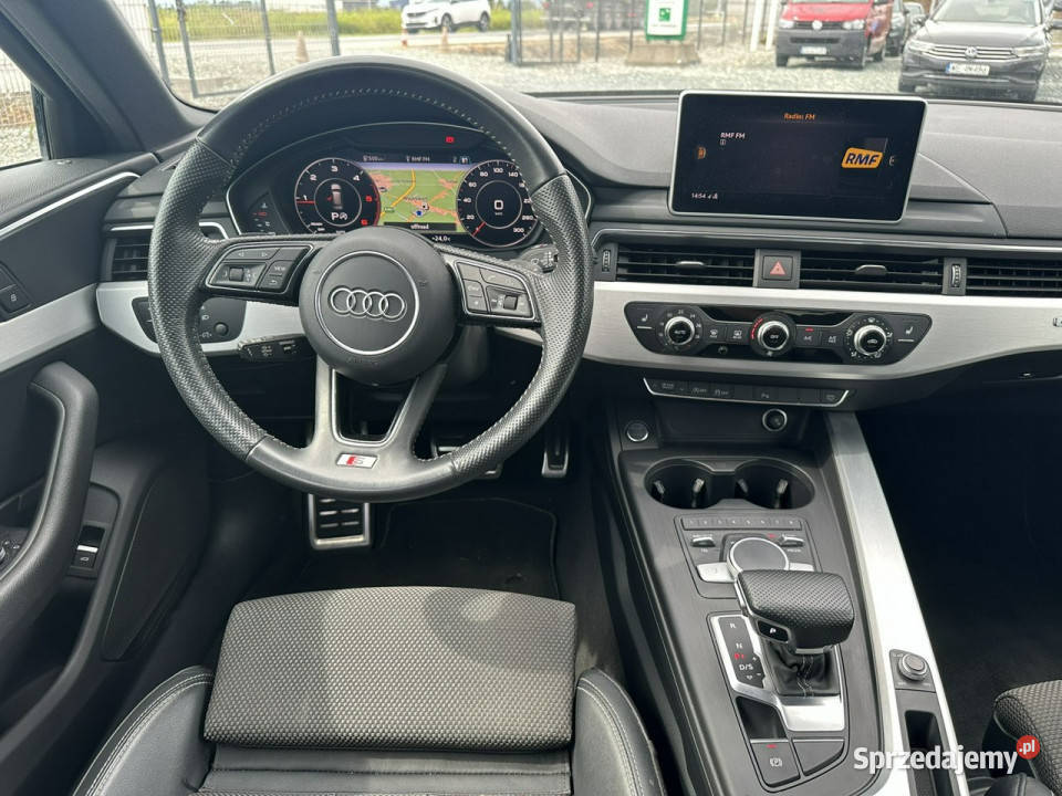 Audi A4 20 TDI 190 Quattro STronic 2018r SLine autoalarm A4 dolnośląskie Wojkowice