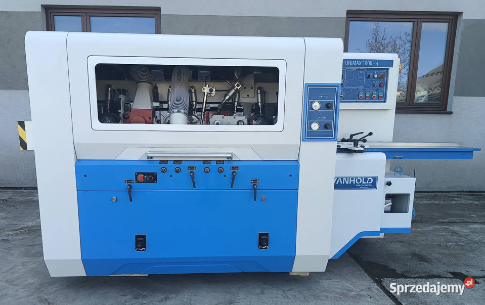 Strugarka czterostronna VANHOLD Unimax 18004 Pozostałe Sidzina