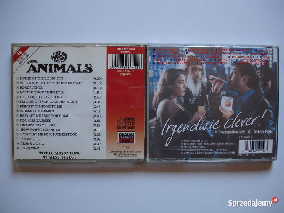 THE ANIMALS płyty CD Zielona Góra