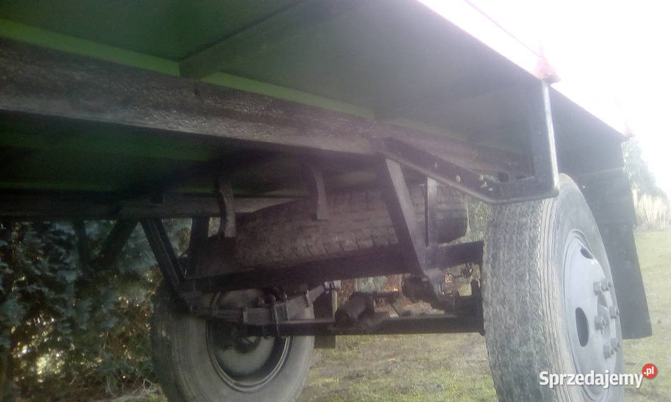 Przyczepa rolnicza D 35 sztywna remońcie blachy wielkopolskie Pobiedziska