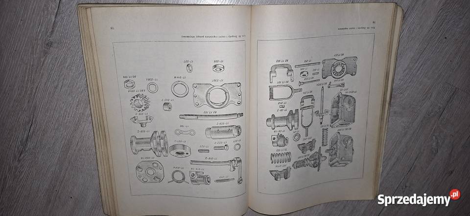 Katalog Części DT75S4 WEMA 1974 Unikatowa Poznań
