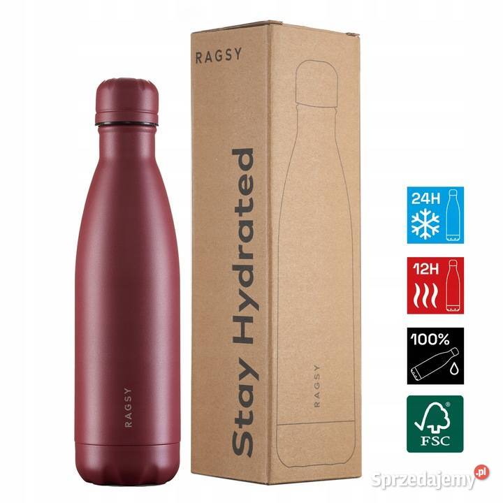 Butelka Termiczna Original 500 ml BPA FREE 1224H Książ Wielkopolski
