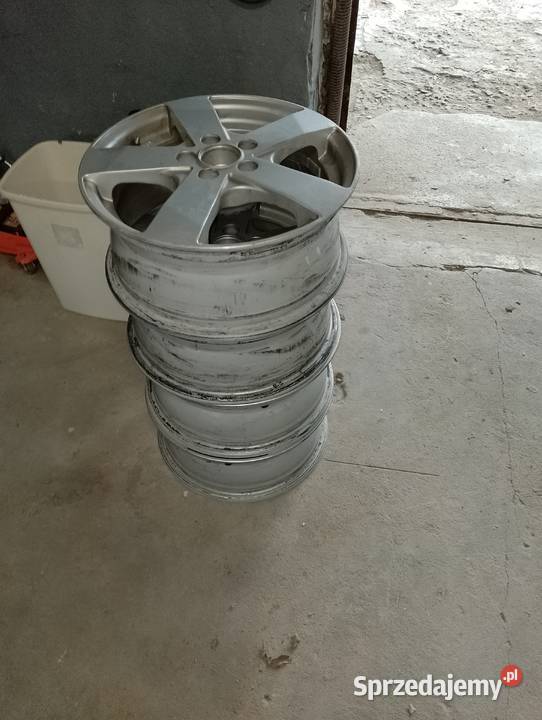 SPRZEDAM FELGI ALU DESENT 5X100 VW SKODA TOYOTA Wilkowice