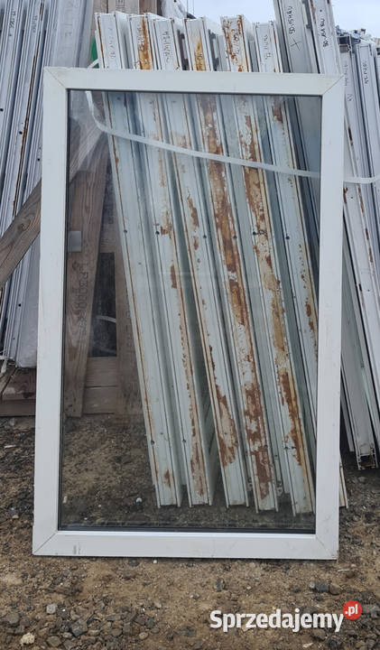 OKNA KacprzaK Witryna 76x126 FIX Używany PCV mazowieckie
