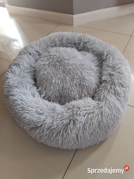 Legowisko włochate psa szare 22759 małopolskie Grybów