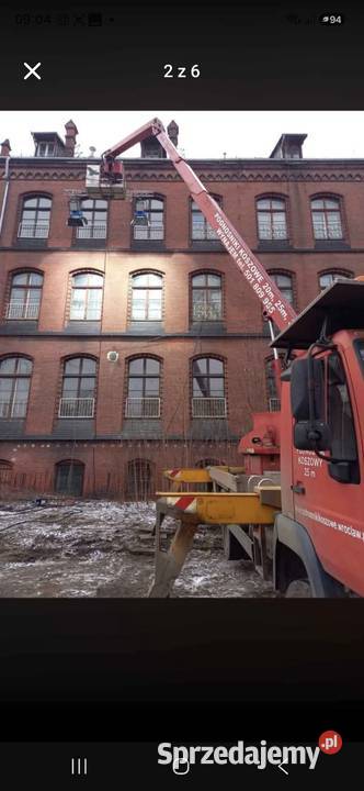 podnosnik koszowy wumag 25m WT250 Rok produkcji 1995 Wrocław sprzedam