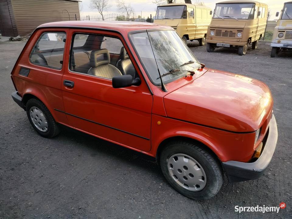 Fiat 126p Maluch Reklama benzyna 126 mazowieckie Zaborów