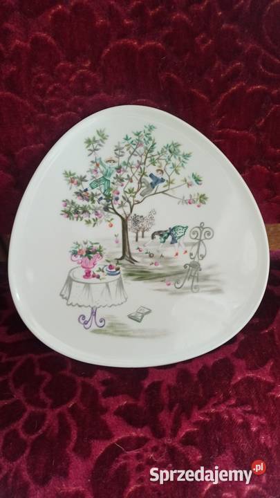 Trójkątna patera Rosenthal Projektant To Bele Porcelana i szkło Gdańsk