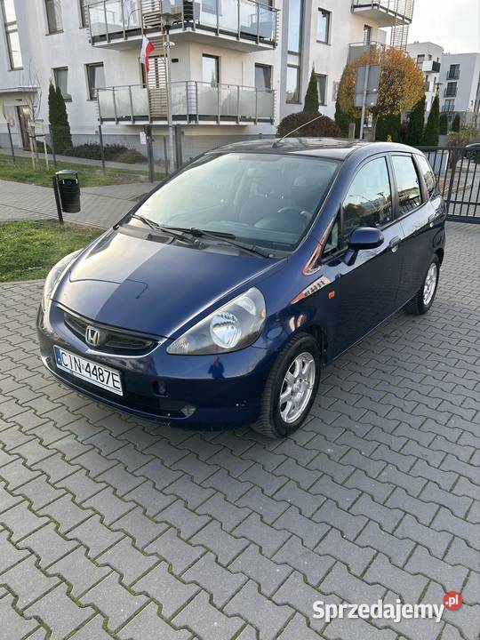 Honda Jazz 13 benzynka klima zimówki Inowrocław sprzedam