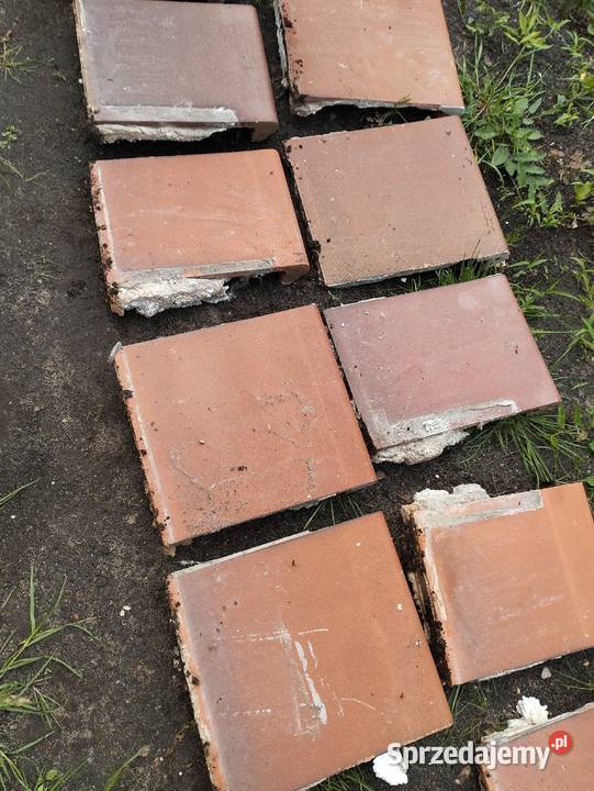 płytki klinkierowe parapet zewnętrzny 20 sztuk Dom i Ogród wielkopolskie Poznań sprzedam
