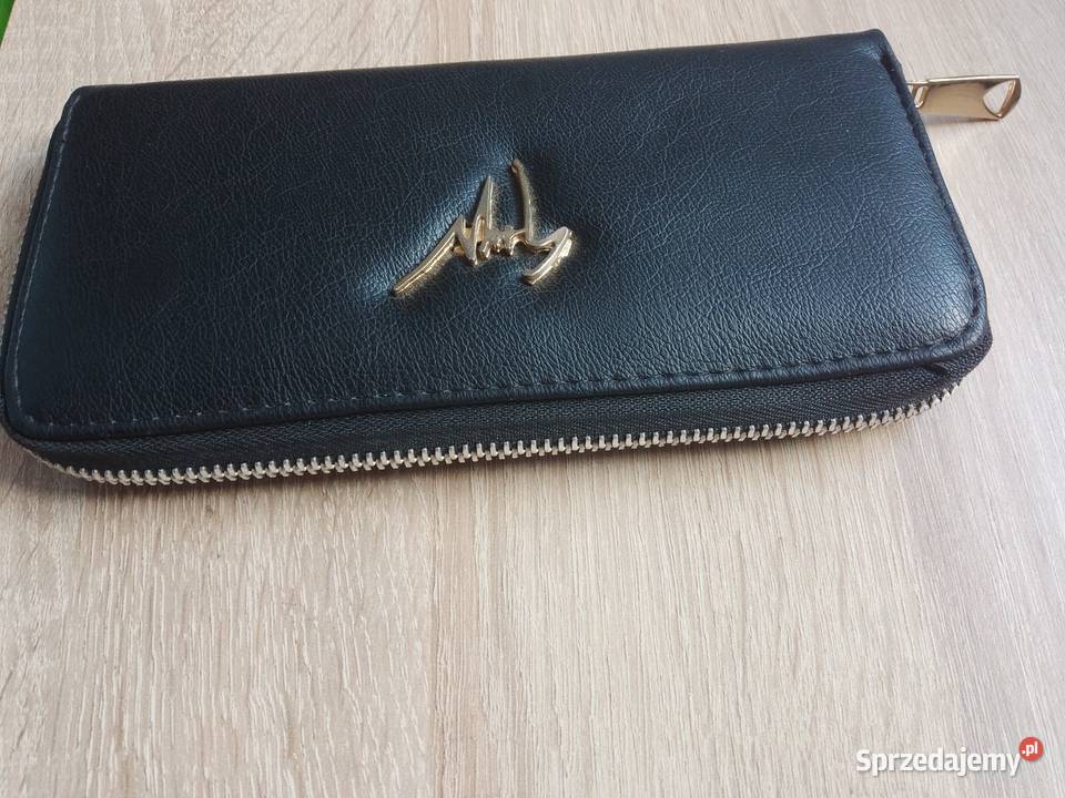 Portfel damski czarny