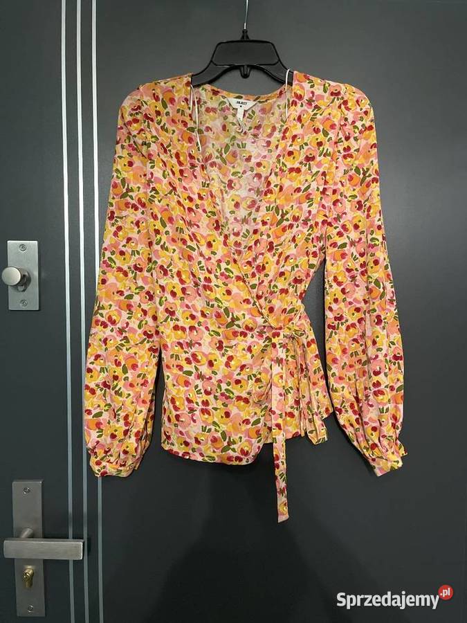 Object bluzka modny wzór kwiaty floral hit blog Rozmiar 36(S) Choszczno