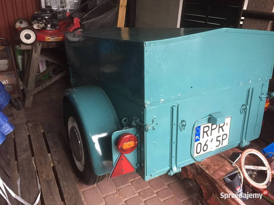 Przyczepka lekka Westfalia Koln 1961r mazowieckie Ożarów Mazowiecki sprzedam