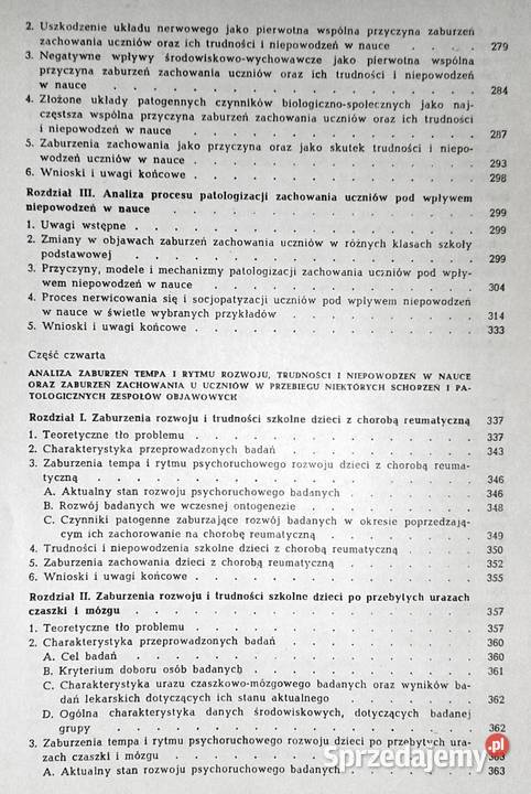 Zaburzenia rozwoju uczniów a niepowodzenia lubelskie Chełm sprzedam