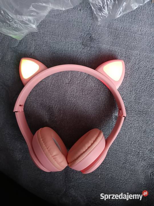 Słuchawki kotki Pudełko otwierane słuchawki Olsza