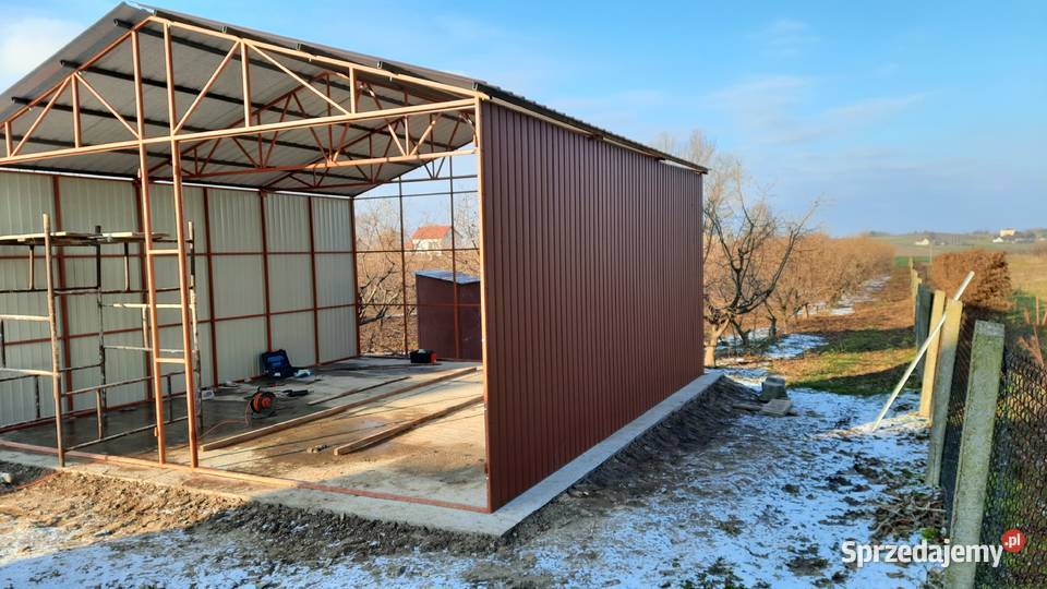 Garaż blaszany wiata magazyn blaszak Ostrowiec Świętokrzyski sprzedam