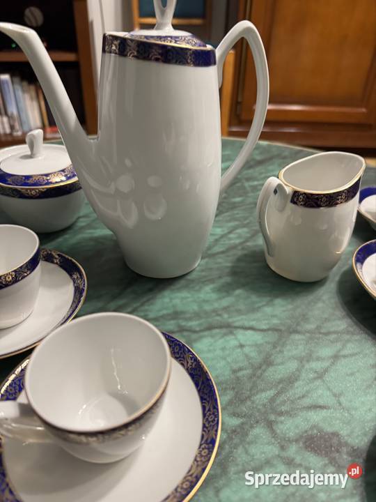 Chodzież antyk porcelanowy serwis kawowy komplet Częstochowa