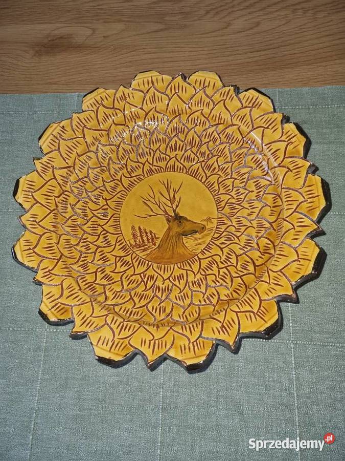 Salaterka Talerz Z Ceramiki Wola Podłężna sprzedam