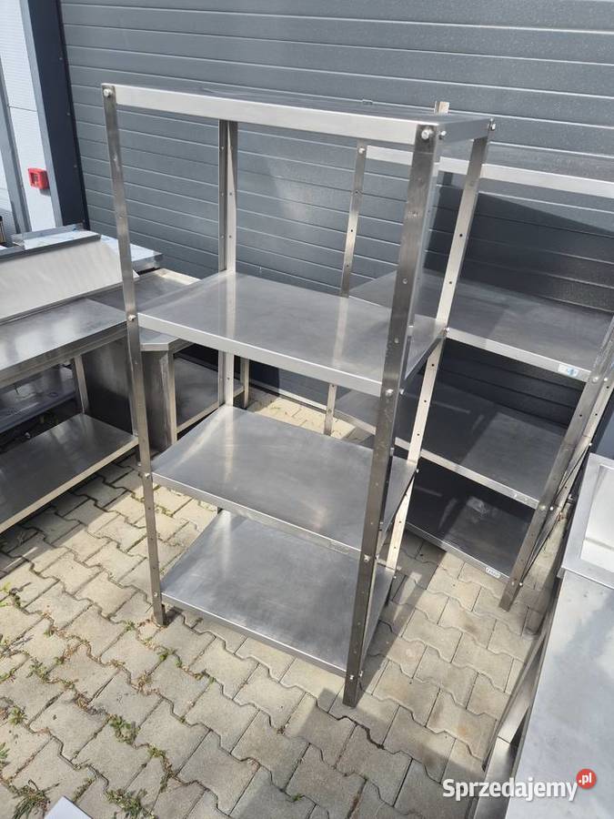 Regał Gastronomiczny Stal Nierdzewna Regulowane Ostrów Wielkopolski