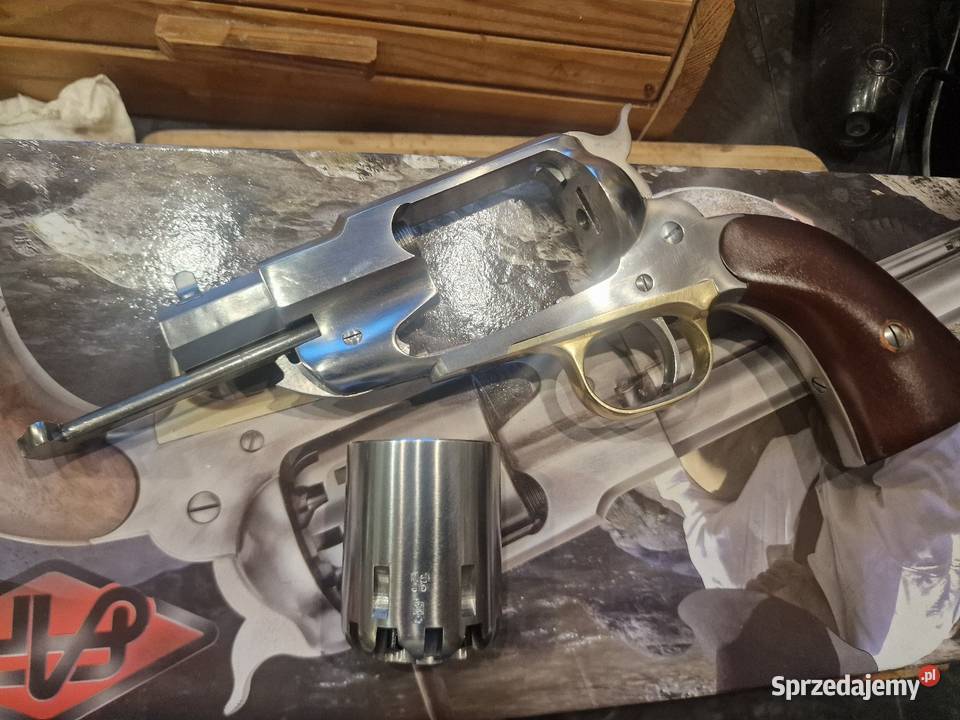 Rewolwer Czarnoprochowy Remington 1858 Army Lufa