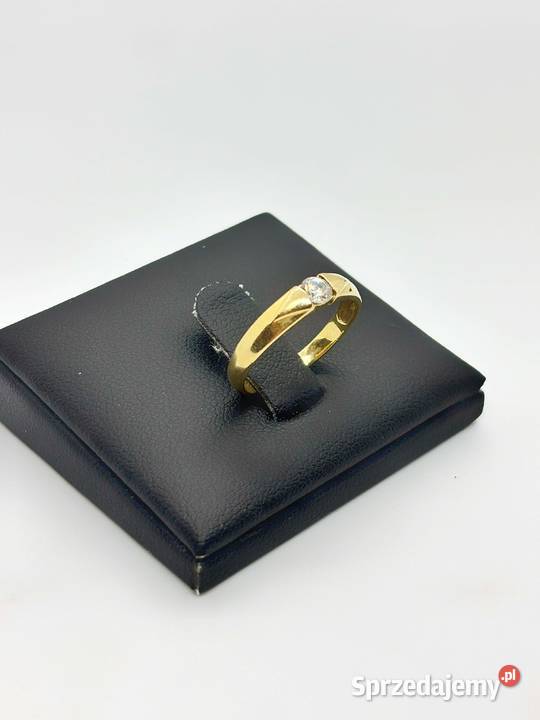 Złoty pierścionek pr 585 166g Rozmiar 9 Elbląg