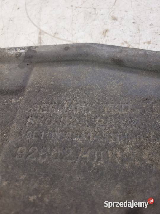 OSŁONA PODWOZIA TYŁ AUDI A4 B8 8K0825281 Przystajń