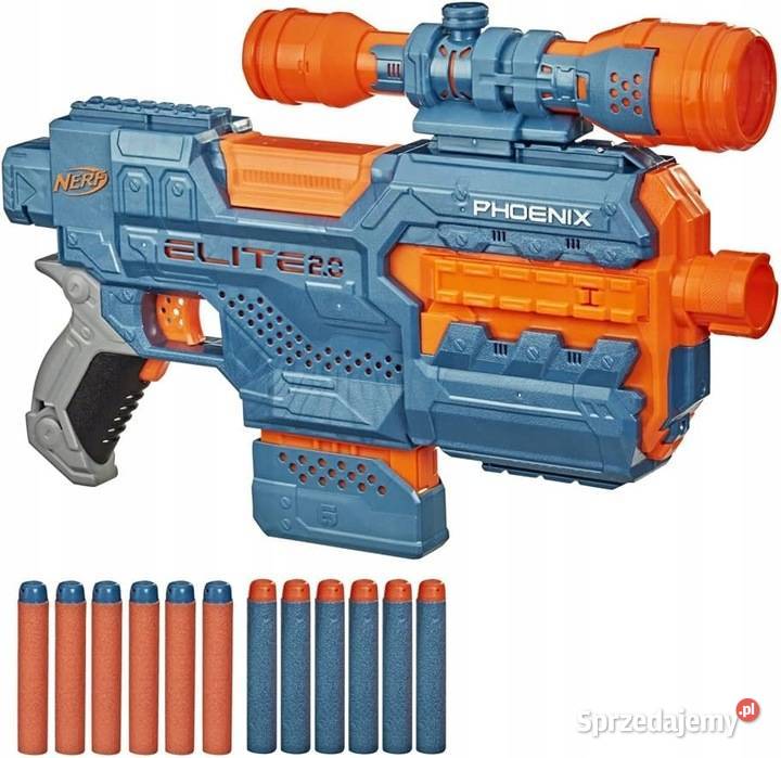 Pistolet Na Strzałki Nerf Elite 20 Wyrzutnia Hasbro Brzozów