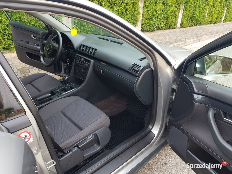 AUDI A4 B6 16BGAZ OPŁACONY Z NIEMIEC BOGATA szary Końskie