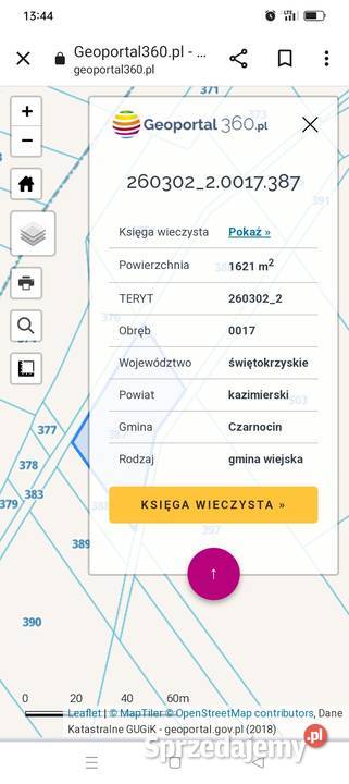Sprzedam pole orne w miejscowości Soboszów rolna