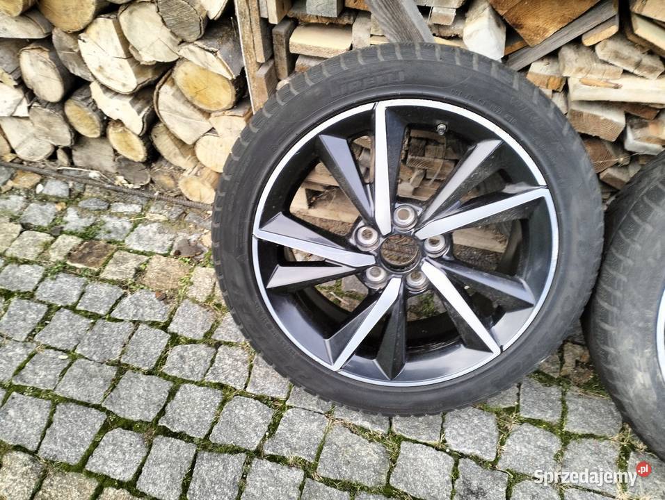 Alufelgi Toyota 17 z oponami zima