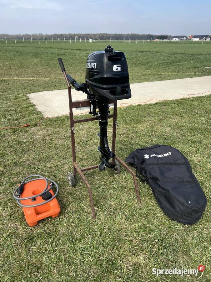 SUZUKI DF6AS Silnik zaburtowy 6 Brzeg