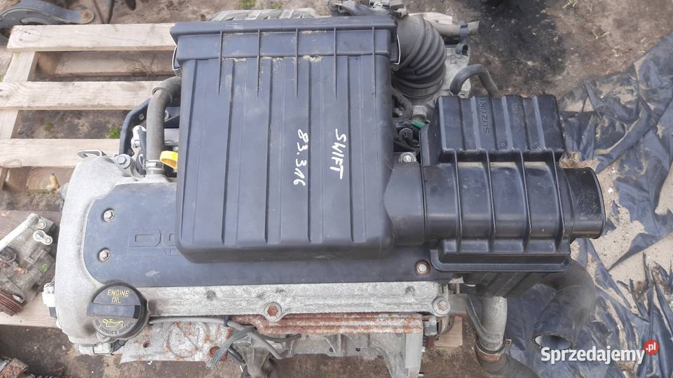 silnik kompletny Suzuki Swift IV 13 benz M13A 83 Dębno sprzedam