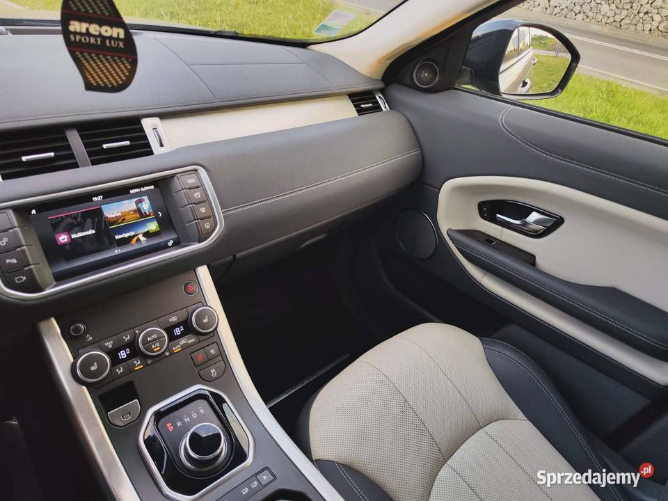Range Rover Evoque 20d 4x4 180 Kamera Skóry 2000cm3 Lublin sprzedam